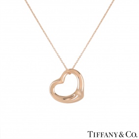 Tiffany & Co. Rose Gold Elsa Peretti Necklace